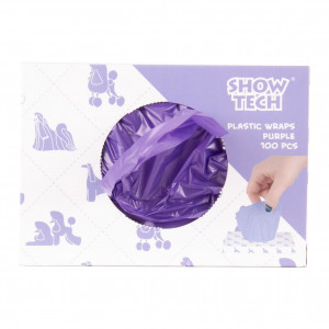 ShowTech Plastic Wraps Purple (15x30cm) 100gab Violetas ietinamās plēves