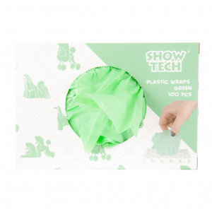 ShowTech Plastic Wraps Green (15x30cm) 100gab - zaļas ietinamās plēves