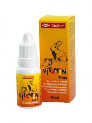 Diafarm VITAMIN SYRUP FOR RABBITS&RODENT 15ml