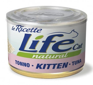 LIFE CAT Natural KITTEN TUNA - konservi kaķēniem 6 x 150g