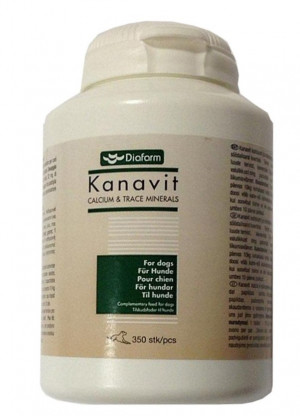 Diafarm KANAVIT CALCIUM & MINERALS SUŅIEM  tabletes N50