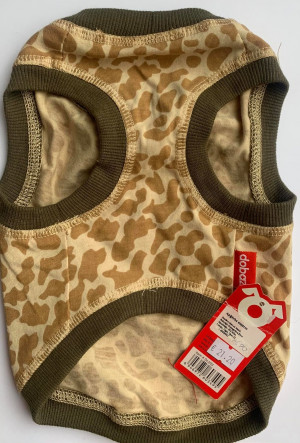 Dobaz - krekliņš suņiem, leoparda