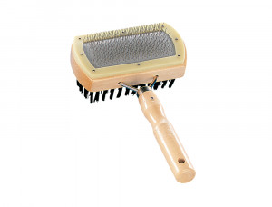 NOBBY ķemme NATURE LINE Slicker Brush Double