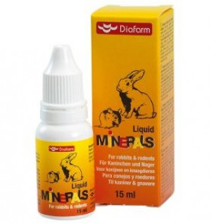 Diafarm LIQUID MINERALS FOR RABBITS & RODENTS 15ml