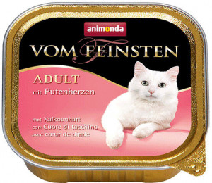 Animonda Adult konservi kaķiem - tītara sirdis 100g