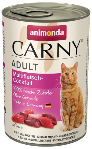 Animonda Carny Adult Multi-Meat cocktail konservi kaķiem - gaļas kokteilis 6 x 400g
