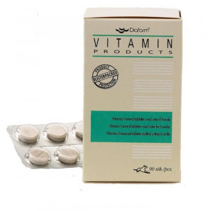 Diafarm   Vitamin & Mineral tablets with herbs for dogs N90