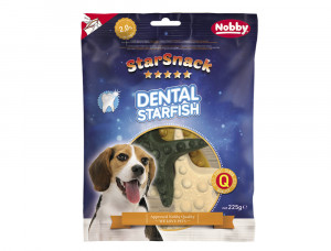 NOBBY StarSnack Dental Starfish - gardums suņiem 225g