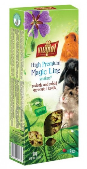 VITAPOL Magic Line - gurķu nūjiņa grauzējiem / trušiem 90g