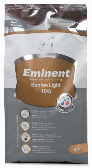 EMINENT High Premium Senior / Light - sausā barība suņiem 3kg