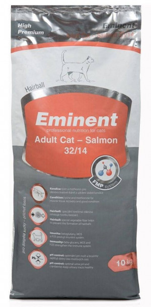 EMINENT High Premium Adult Cat with Salmon - sausā barība kaķiem 10kg
