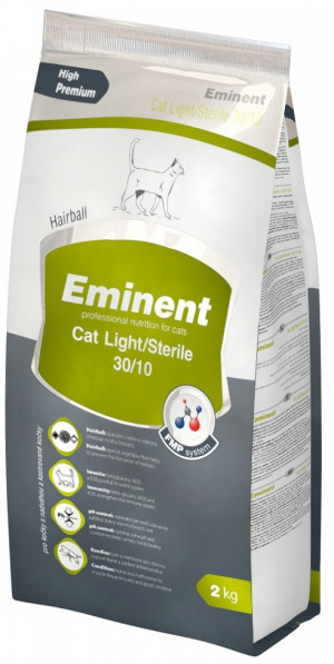 EMINENT High Premium Cat Light / Sterile - sausā barība kaķiem 2kg