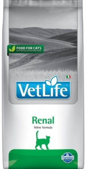 FARMINA VET LIFE Cat Renal - sausā barība kaķiem 400g