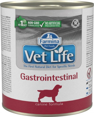 FARMINA VET LIFE Dog Gastrointestinal - konservi suņiem 6 x 300g