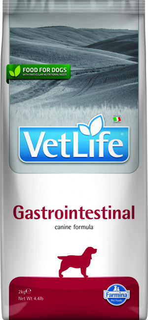 FARMINA VET LIFE Dog Gastrointestinal - sausā barība suņiem 2kg