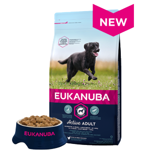 Eukanuba Adult Large Breed Chicken - pieaugušiem lielo sķirņu suņiem ar vistas gaļu 3kg