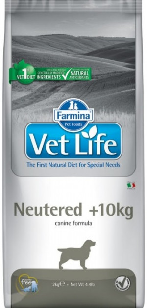 FARMINA VET LIFE Dog Neutered >10kg - sausā barība suņiem 12kg