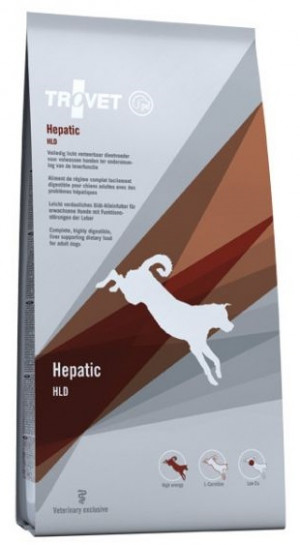 TROVET Hepatic Dog /HLD - sausā barība suņiem 3kg