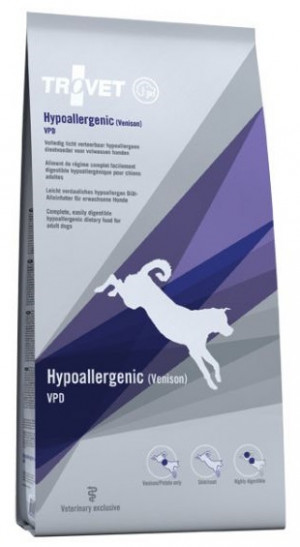 TROVET Hypoallergenic Dog with Venison /VPD - sausā barība suņiem 10kg