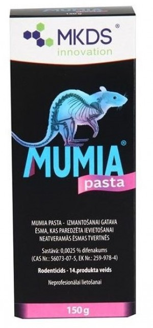 MUMIA PASTA  inde grauzējiem 150G