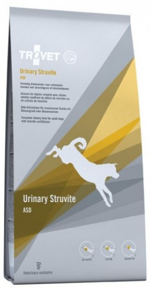 TROVET Urinary Struvite Dog /ASD - sausā barība suņiem 12.5 kg