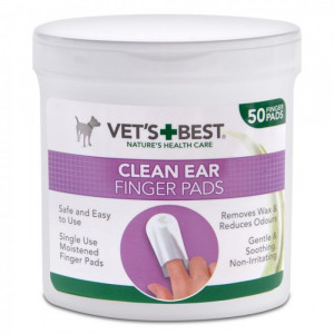 VET'S+BEST CLEAN EAR salvetes N50