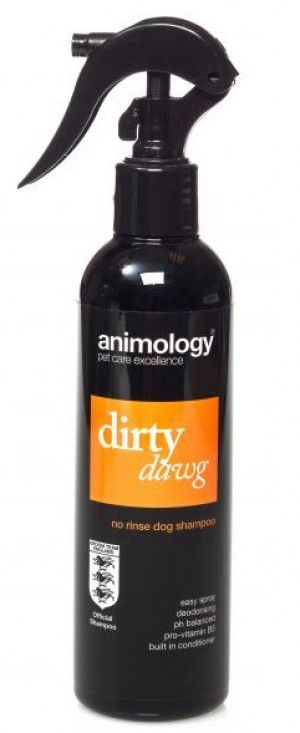 ANIMOLOGY Shampoo No Rinse Dirty Dawg - izsmidzināms šampūns suņiem 250ml
