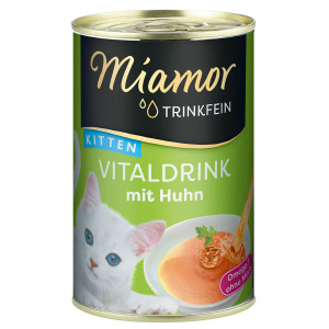 Miamor Trinkfein Vitaldrink Kitten ar vistu 135ml