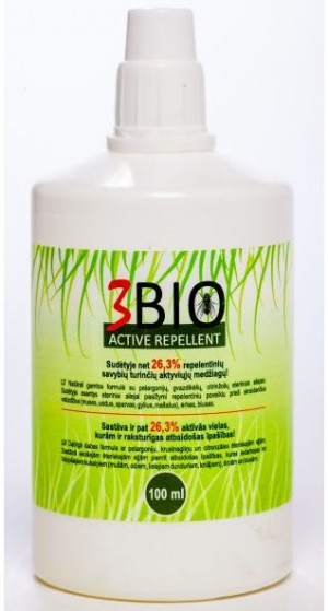 3BIO active  repellent 100ml