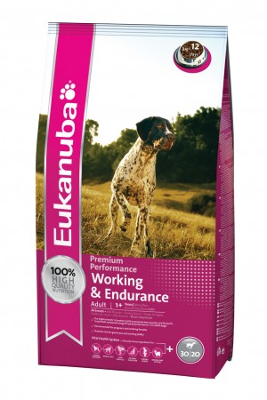 Eukanuba Working & Endurance - suņiem ar paaugstinātu aktivitātes līmeni 15kg