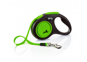Flexi New Neon Special Edition M 5m zaļa (virve)