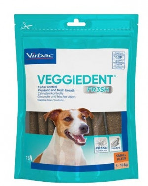 VIRBAC Cet Chew Veggie Dent FR3SH papildbarība suņiem 5-10 kg S N15