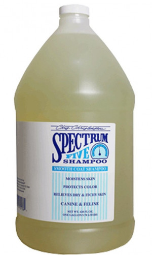 CHRIS CHRISTENSEN Spectrum 5 Shampoo - šampūns suņiem un kaķiem 3,78 L