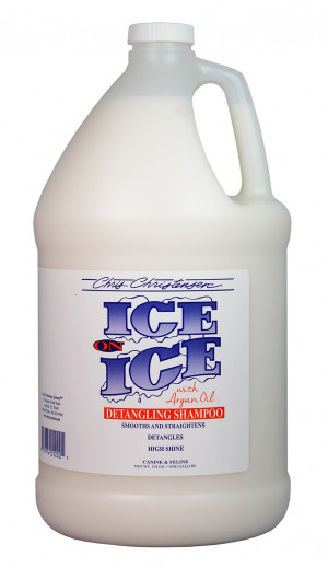 CHRIS CHRISTENSEN Ice On Ice Detangling Shampoo - šampūns suņiem un kaķiem 3,78 L