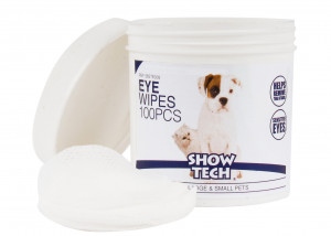 Show Tech Eye Wipes - mitrās salvetes acu tīrīšanai suņiem un kaķiem 100gab