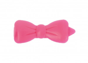 Show Tech Plastic Bow Pink - matu sprādze suņiem 3,5cm