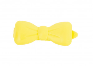 Show Tech Plastic Bow Yellow - matu sprādze suņiem 3,5cm