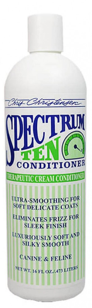 CHRIS CHRISTENSEN Spectrum 10 Soft & Smooth Conditioner - kondicionieris suņiem un kaķiem 473ml