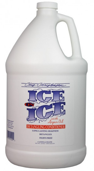 CHRIS CHRISTENSEN Ice On Ice Detangling Conditioner - kondicionieris suņiem un kaķiem 3,78L