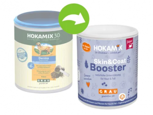 GRAU HOKAMIX Skin and Coat Booster 350g (GRAU HOKAMIX30 Derma 350g)