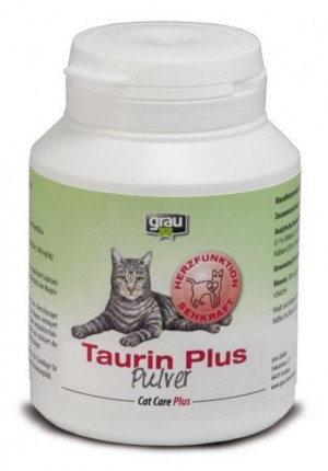 GRAU Cat Care Plus Taurin Plus Powder - papildbarība kaķiem 60g