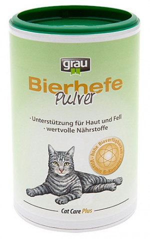 GRAU Cat Care Plus Brewer's Yeast Powder - papildbarība kaķiem 150g