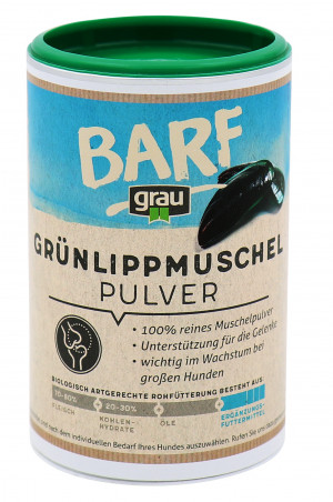 Barf Green Lipped Mussel Powder/ Grünlippmuschel -170g