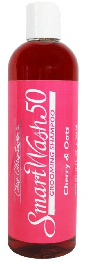 CHRIS CHRISTENSEN Smart Wash 50 Cherry & Oats Grooming Shampoo - šampūns suņiem un kaķiem 473ml