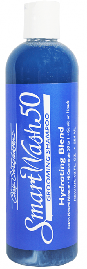 CHRIS CHRISTENSEN Smart Wash 50 Hydrating Blend Grooming Shampoo - šampūns suņiem un kaķiem 473ml