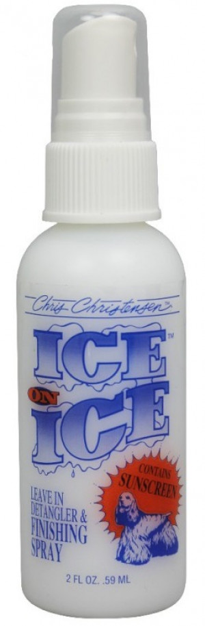 CHRIS CHRISTENSEN Ice On Ice RTU Leave-In Finishing Spray - izsmidzināms kondicionieris suņiem un kaķiem 59ml