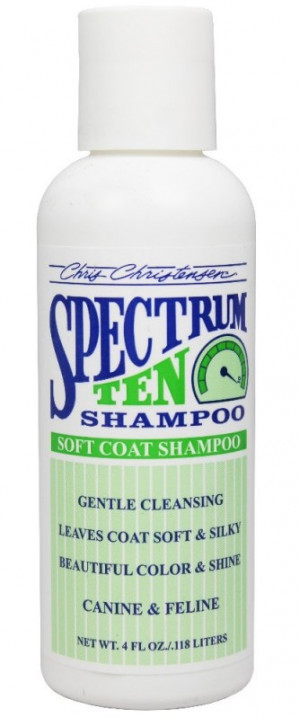 CHRIS CHRISTENSEN Spectrum 10 Shampoo - šampūns suņiem un kaķiem 118ml