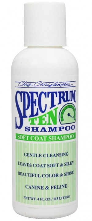 CHRIS CHRISTENSEN Spectrum 10 Shampoo - šampūns suņiem un kaķiem 118ml