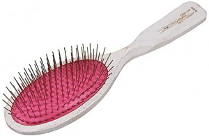 CHRIS CHRISTENSEN Breezy Brush Firm Large Oval Brush - ķemme suņiem un kaķiem, rozā 22mm