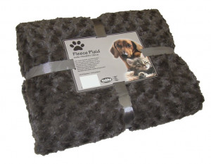 NOBBY Fleece Plaid ''Super Soft'' - pleds suņiem un kaķiem, brūns